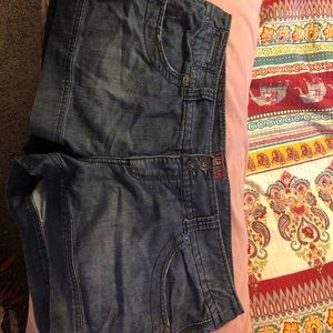 Torrid Shorts.  Cute details in the back.